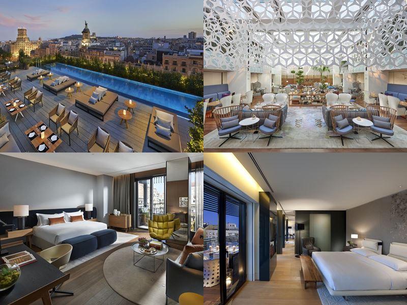Отели Барселоны с бассейном на крыше - Mandarin Oriental (5 звёзд)