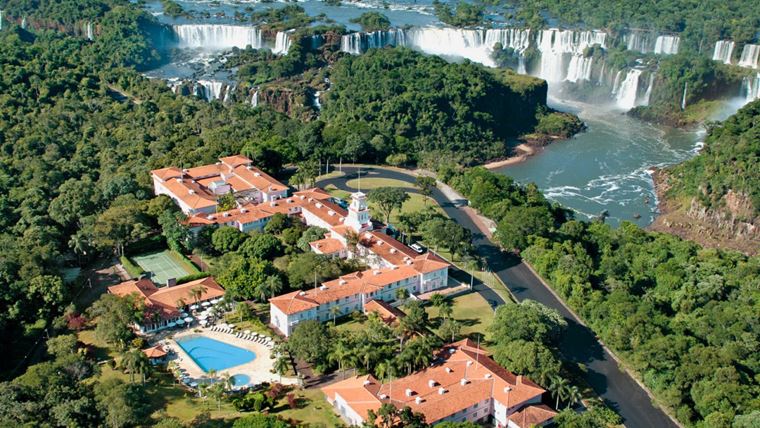 Отель Belmond Hotel Das Cataratas у водопада Игуасу, Бразилия 