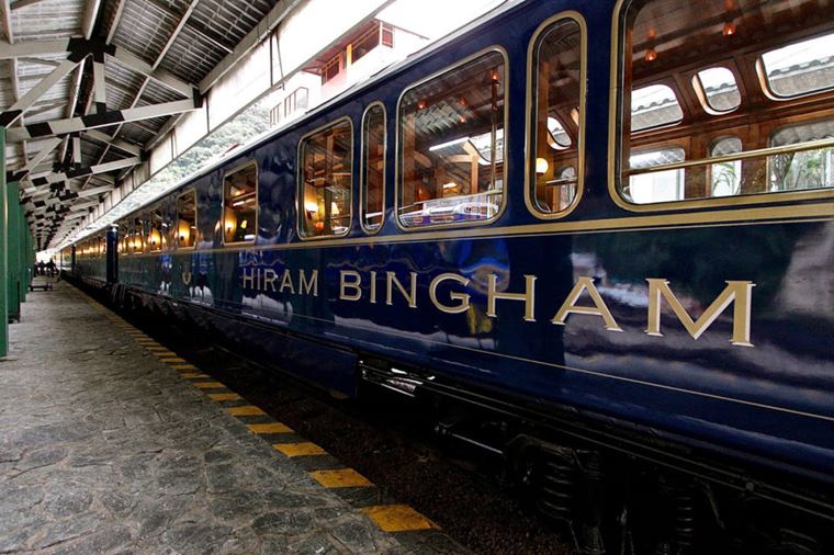 Роскошный поезд Belmond Hiram Bingham в Перу 