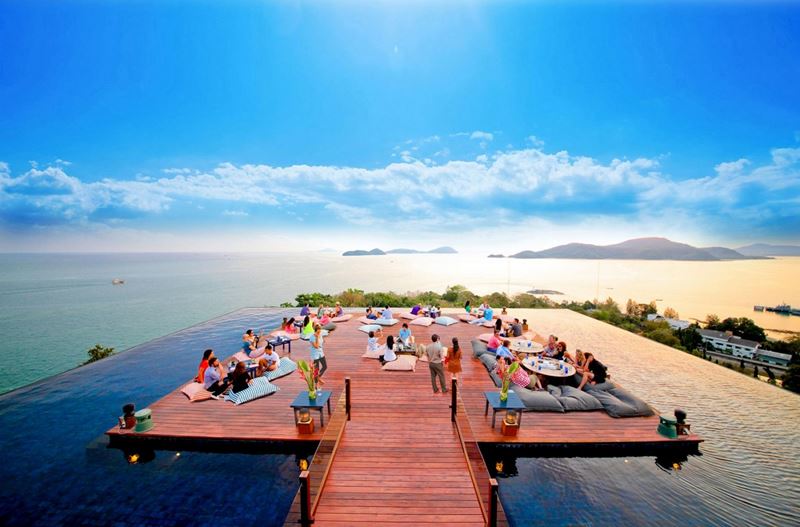 Отели с панорамными бассейнами инфинити - Baba Nest, Sri Panwa Phuket (Таиланд, о. Пхукет)