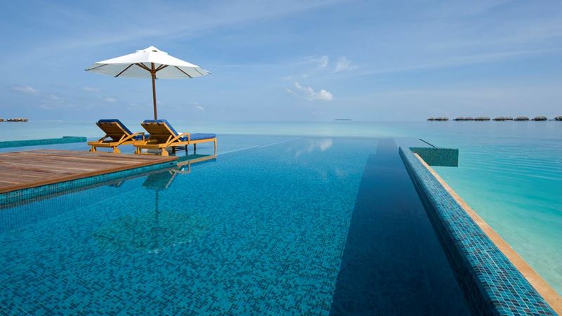 Отели с панорамными бассейнами инфинити - Conrad Maldives Rangali Island (Мальдивы)
