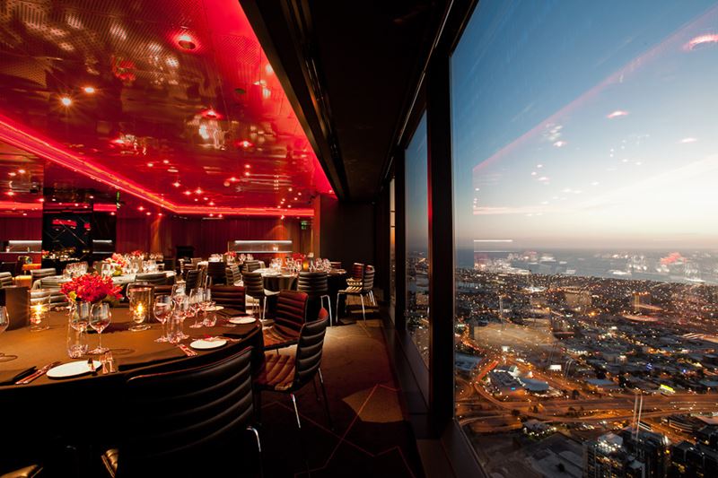 Высокие панорамные рестораны: Eureka 89 в башне «Эврика» (Мельбурн, Австралия)