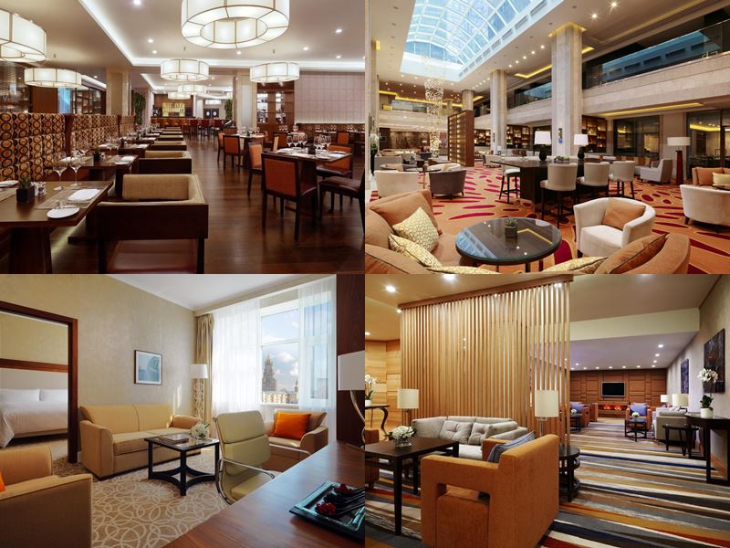 Красивые и дорогие отели Москвы 5 звёзд - «Марриотт Новый Арбат»