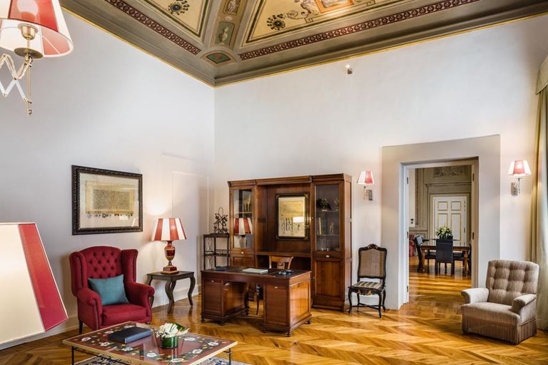 Отель Relais Santa Croce во Флоренции - номер De Pepi Presidential Suite