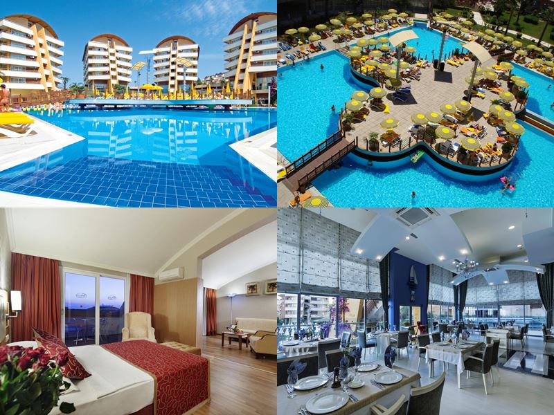 Лучшие отели Аланьи 5 звёзд «Всё включено» - Alaiye Resort & Spa Hotel в районе Тюрклер