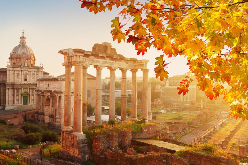 Рим осенью: сентябрь, октябрь, ноябрь (видео)