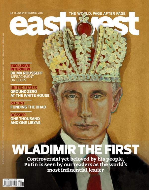 Владимир Путин фото обложек журналов - EastWest (январь – февраль 2017)