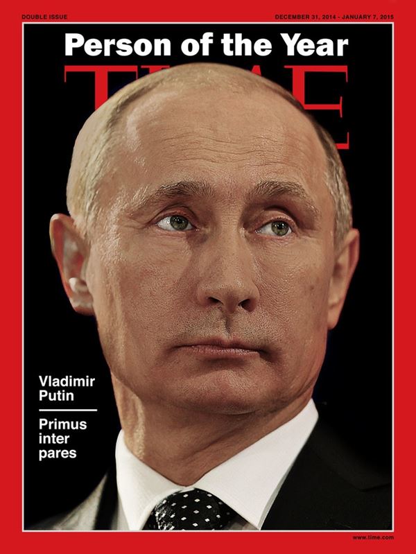 Владимир Путин фото обложек журналов - Time (декабрь 2014 – январь 2015) 