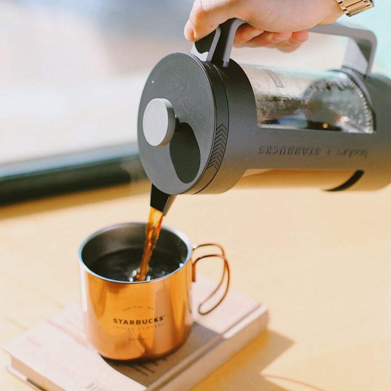 Starbucks - кружка и френч-пресс для кофе 