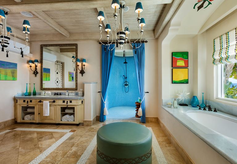Курорт One&Only Palmilla в Лос-Кабосе, Мексика - интерьер ванной комнаты