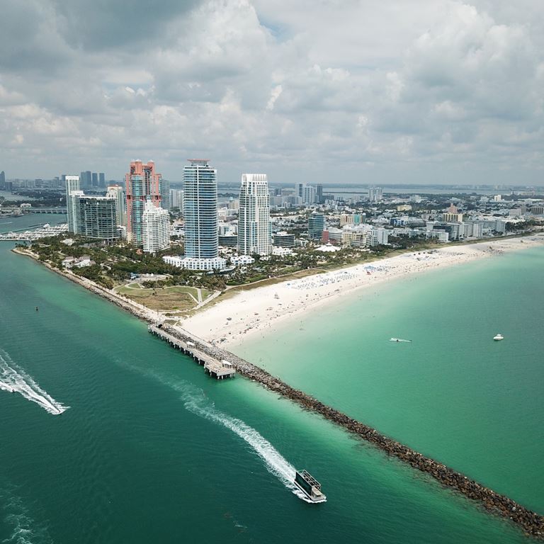 Города мира на берегу океана - Майами (США)