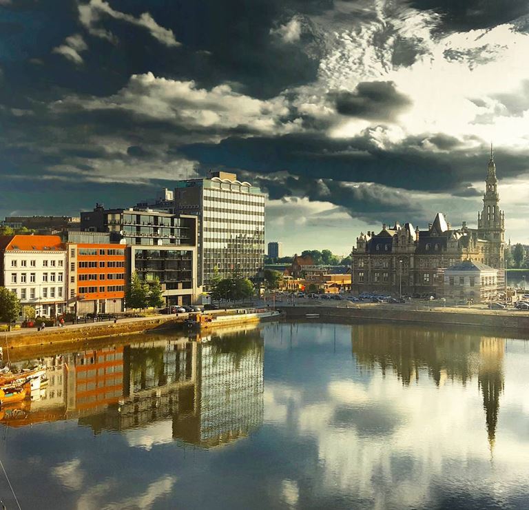 6 атмосферных городов Европы, стоящих на воде - Антверпен (Бельгия)