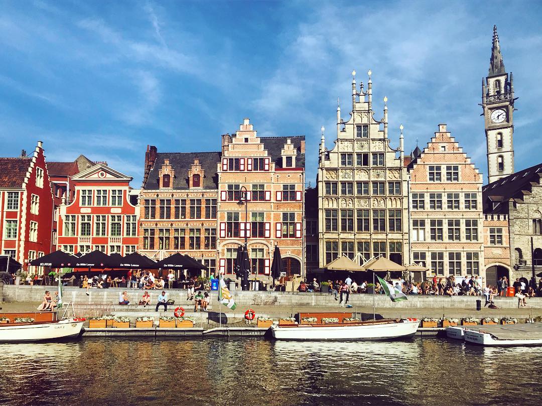 Города Европы с красивыми «пряничными» домиками - Гент (Бельгия)