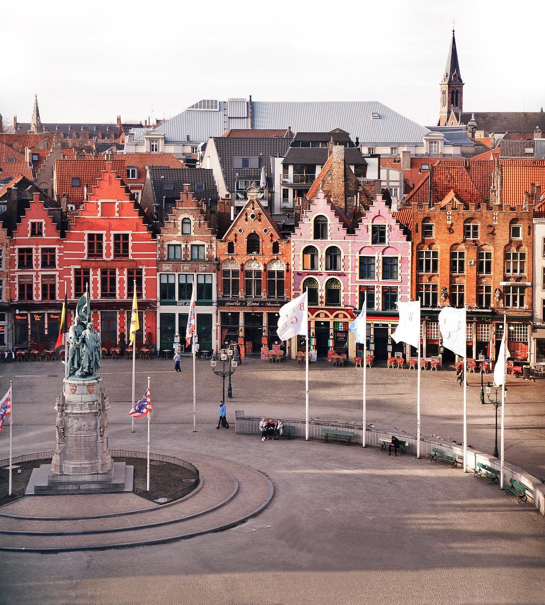 Города Европы с красивыми «пряничными» домиками - Брюгге (Бельгия)