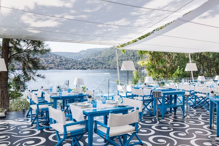Il Riccio Beach House, Турция, Бодрум - ресторан на берегу моря