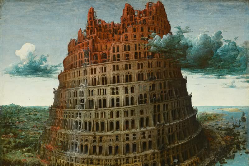 «Строительство Вавилонской башни» Питера Брейгеля 