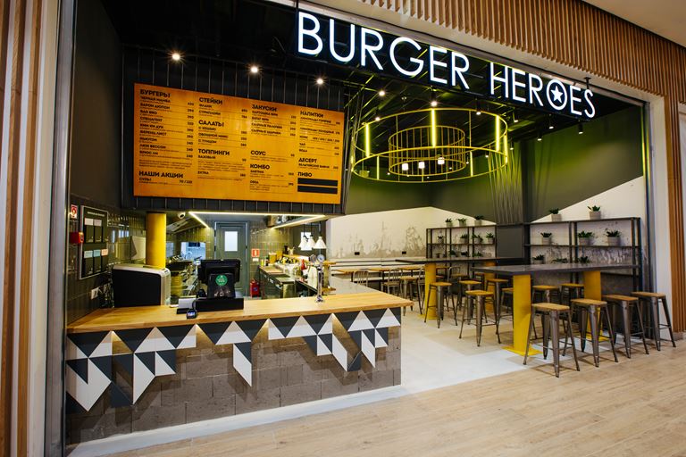 Новый Burger Heroes открылся в ТЦ «Арена Плаза»