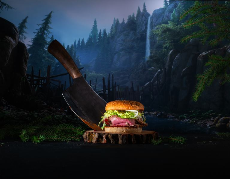 Новый бургер «Дикон» от PlayStation и Burger Heroes