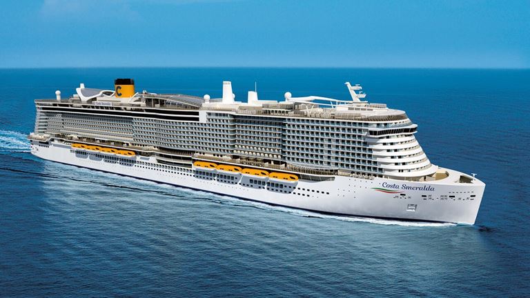 Costa Cruises представила лайнер нового поколения Costa Smeralda 