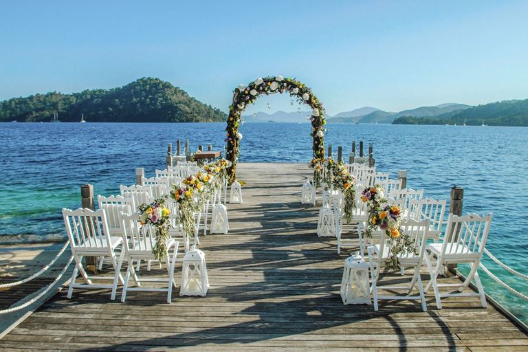  Свадьба в Турции на берегу Средиземного моря с D-Resort Göcek 
