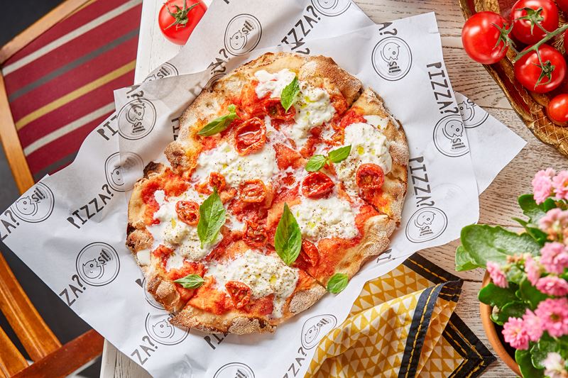 Новое место в Москве: римская пиццерия Pizza Si на Проспекте Мира - пицца «Страчателла»
