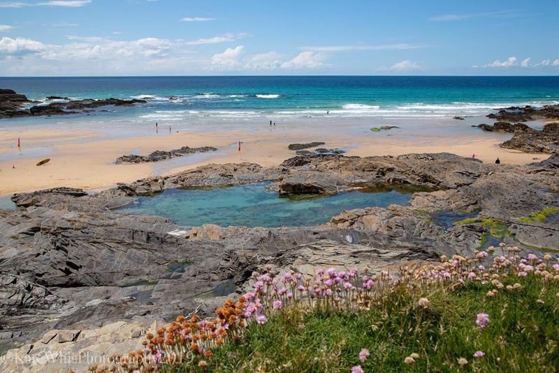Топ-15 самых красивых пляжей Великобритании - Трейарнон Бэй, Корнуолл (Англия)