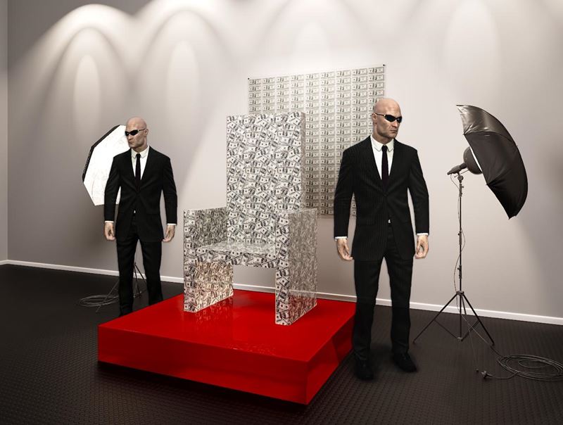 Искусство и деньги: «Денежный трон» в «Музее эмоций» Москвы 