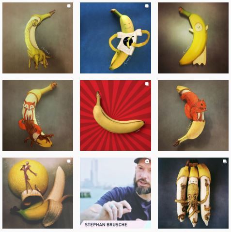  Банановое искусство: топ-9 арт-объектов - Банановое настроение