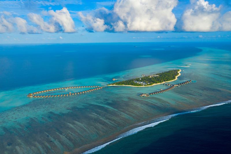  открытие вилл Aqua Villa в Pullman Maldives Maamutaa Resort
