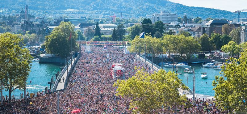 Фестивали в Цюрихе (Швейцария) весна-лето 2020 - Street Parade