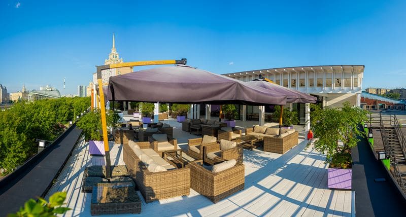 MyMoscow Terrace: новая банкетная веранда с панорамным видом в Москве