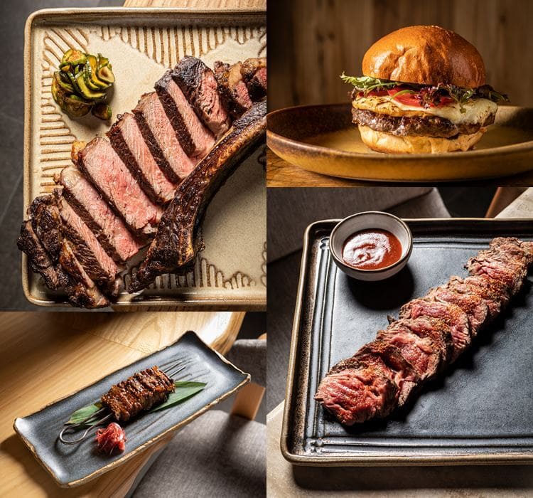 мясные блюда ресторана KITANA Asia Grill мясные блюда ресторана KITANA Asia Grill