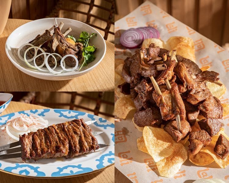 мясные блюда ресторана Lali мясные блюда ресторана Lali