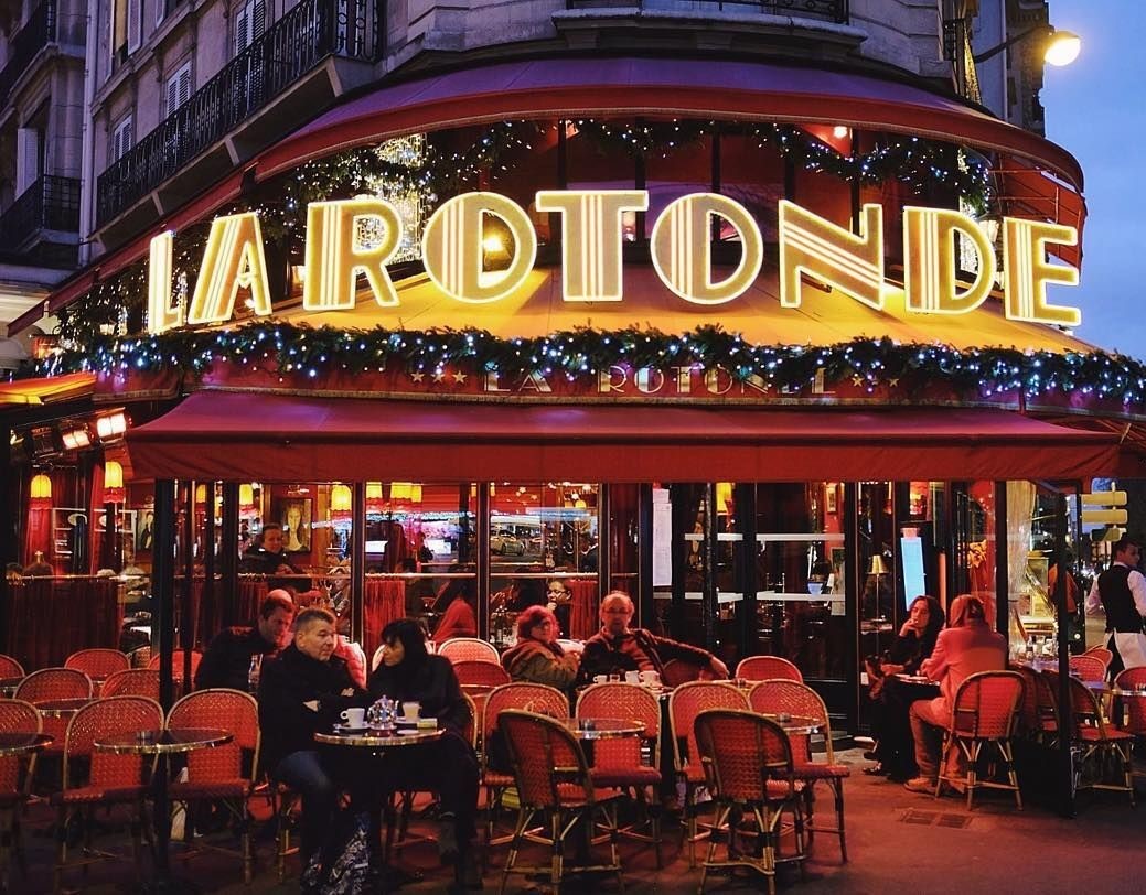 Исторические кафе Парижа - La Rotonde (1911) 