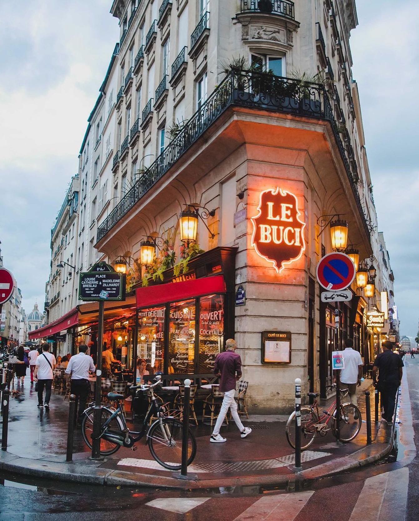 Исторические кафе Парижа - Le Buci (начало XIX века) 