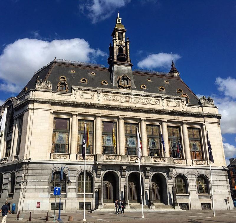 Красивые города Бельгии: ратуша Шарлеруа
