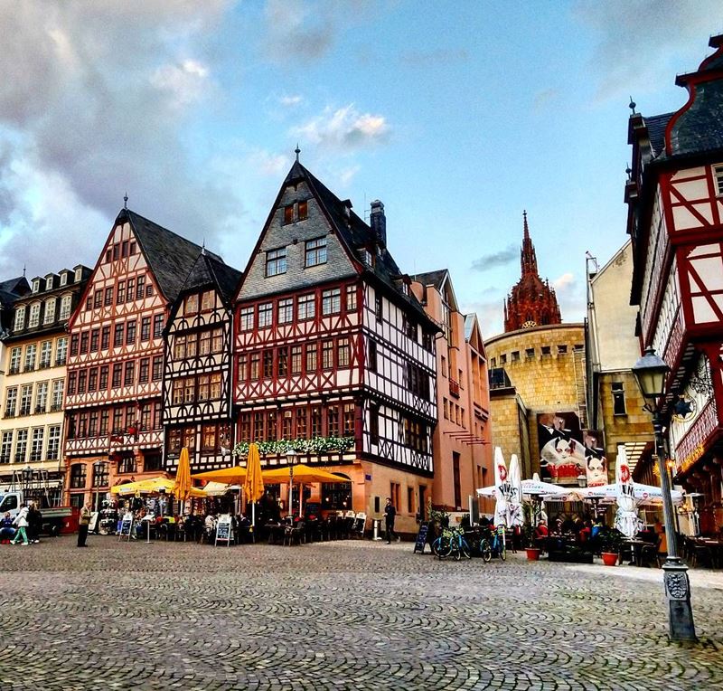 Крупные и красивые города Германии - Старый город Франкфурта-на-Майне