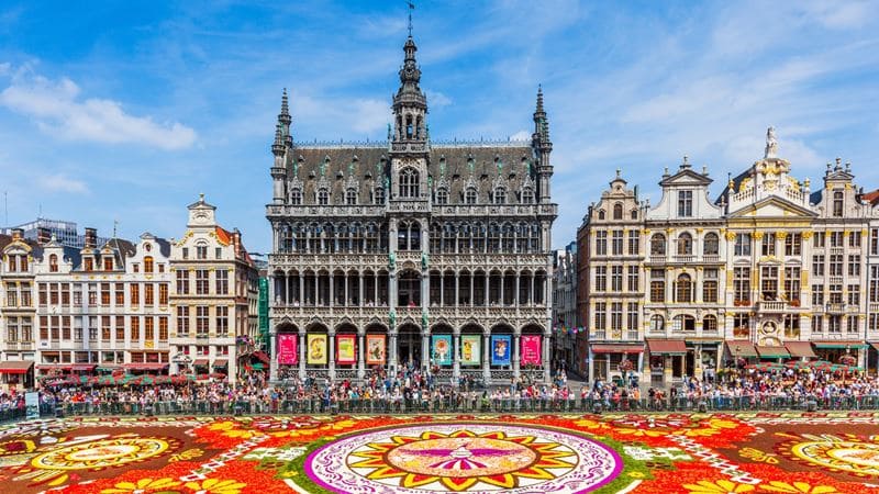 Города Европы с «пряничной» архитектурой - Брюссель (Бельгия)