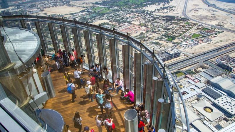 Интересные факты о Дубае - скоростные лифты и смотровая площадка