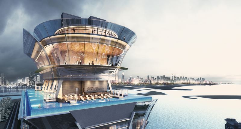 Летние каникулы в Дубае 2021 - Смотровая площадка The View at The Palm