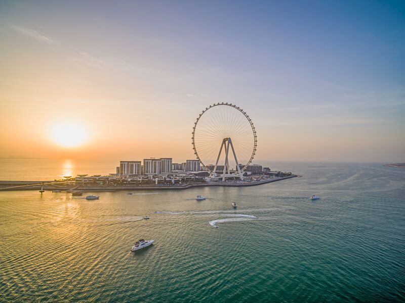 Интересные факты о Дубае - самое большое колесо обозрения
