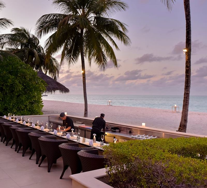 Рестораны Мальдив Conrad Maldives Rangali Island - Ресторан японской кухни Koko Grill