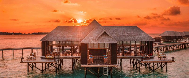 Рестораны Мальдив Conrad Maldives Rangali Island - Спа-ресторан Mandhoo