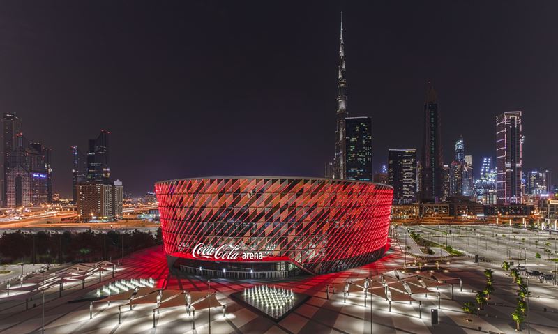 Новые открытия Дубая 2022 - Coca Cola Arena