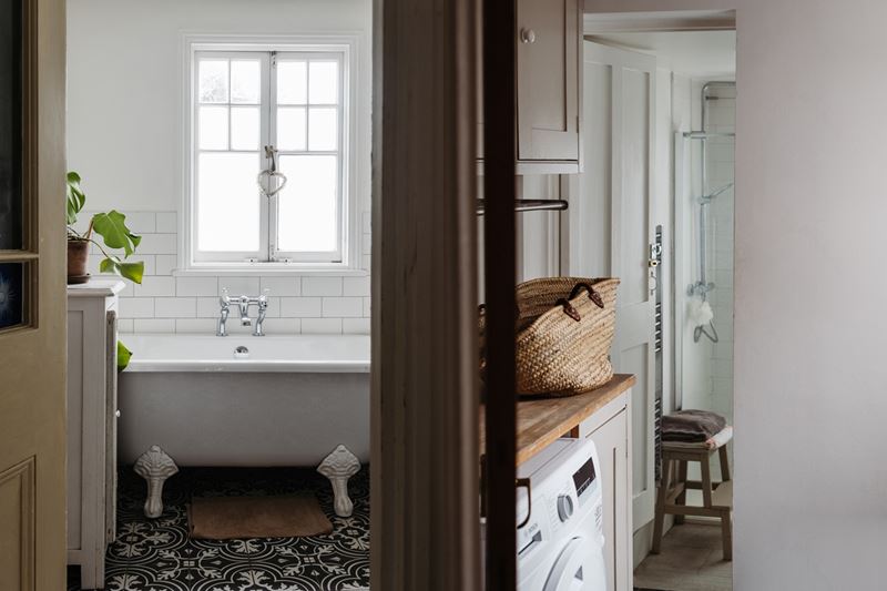 Красивый интерьер старого дома в Лондоне - Ванная комната