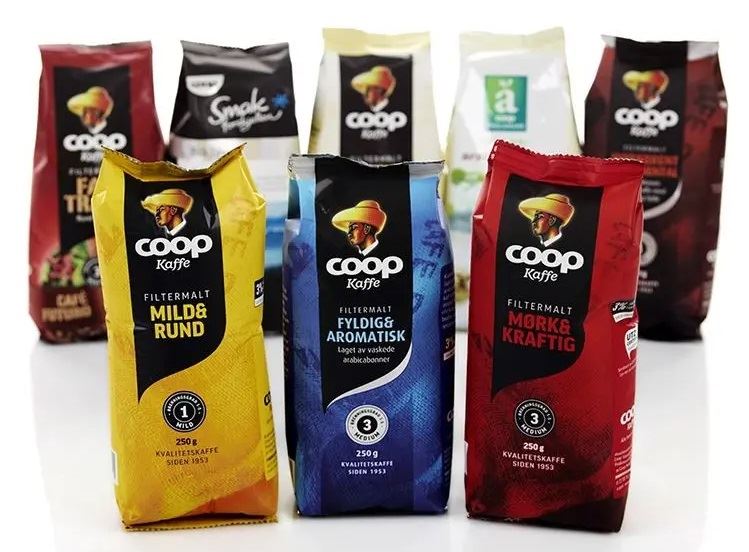 Бренды кофе из Норвегии - Coop Kaffe